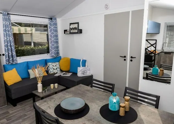 אתר קמפינג Mobil Avec Terrasse Pour 5 Pers, St-jean-de-monts - Api-1-52-983 *